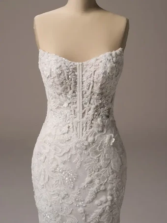 Sottero and Midgley Style #HALLE #8 Ivory/Silver Accent over Soft Blush thumbnail