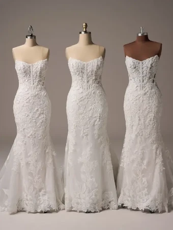 Sottero and Midgley Style #HALLE #5 Ivory/Silver Accent over Soft Blush thumbnail