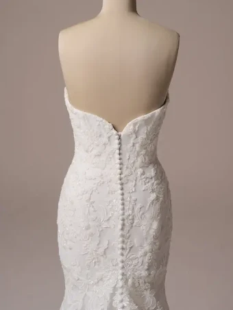 Sottero and Midgley Style #HALLE #7 Ivory/Silver Accent over Soft Blush thumbnail