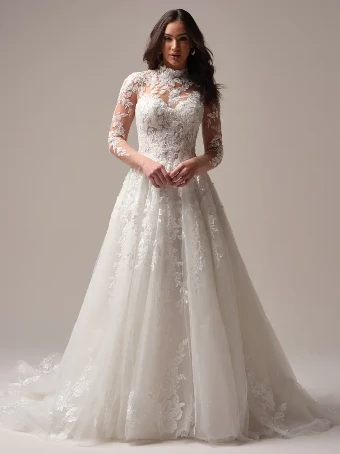 Sottero and Midgley Style #DARREN #1 Ivory/Whisper Blush thumbnail