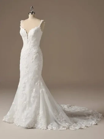 Sottero and Midgley Style #WEST #4 Ivory/Nude thumbnail