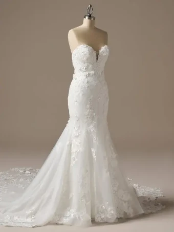 Sottero and Midgley Style #RASHIDA #6 Ivory over Soft Blush (gown with Light Nude Illusion) thumbnail