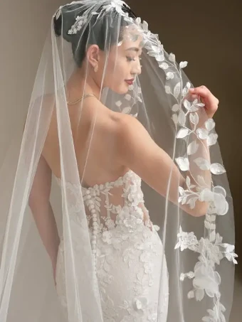 Sottero and Midgley Style #RASHIDA #8 Ivory over Soft Blush (gown with Light Nude Illusion) thumbnail