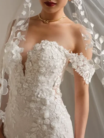 Sottero and Midgley Style #RASHIDA #2 Ivory over Soft Blush (gown with Light Nude Illusion) thumbnail