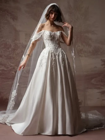 Sottero and Midgley Style #PETRA #3 All Ivory thumbnail