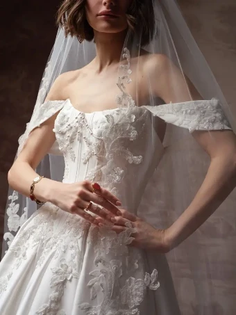 Sottero and Midgley Style #PETRA #4 All Ivory thumbnail