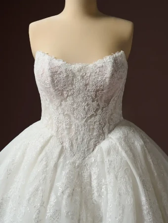 Sottero and Midgley Style #YESENIA #9 default Ivory over Soft Blush (gown with Ivory illusion) thumbnail