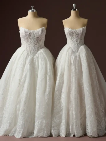Sottero and Midgley Style #YESENIA #8 Ivory over Soft Blush (gown with Ivory illusion) thumbnail