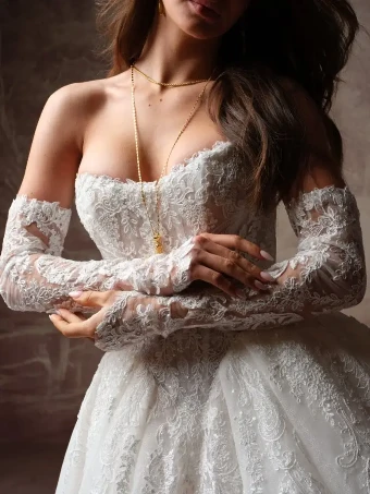 Sottero and Midgley Style #YESENIA #4 Ivory over Soft Blush (gown with Ivory illusion) thumbnail