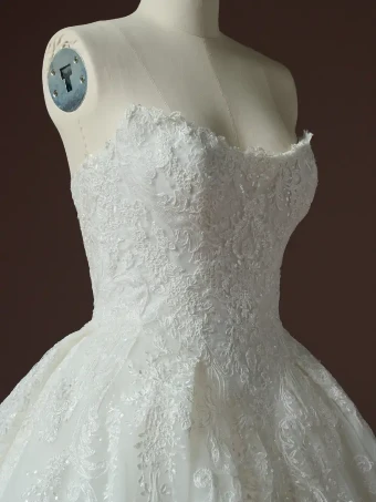 Sottero and Midgley Style #YESENIA #6 Ivory over Soft Blush (gown with Ivory illusion) thumbnail
