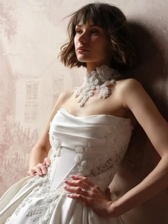 Sottero and Midgley Style #BURKE LANE #5 default All Ivory (gown with Ivory Illusion) thumbnail
