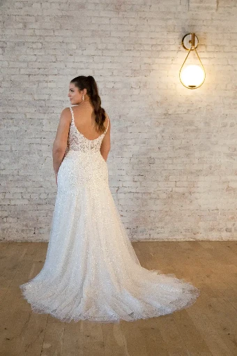Stella York Style #7479IS #4 Ivory/Biscotti/Porcelain thumbnail