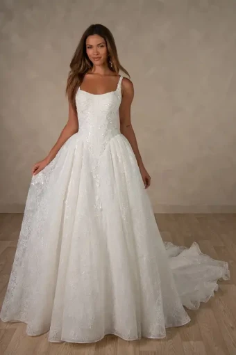 Essense of Australia Style #D4634 #0 default Ivory/Ivory thumbnail