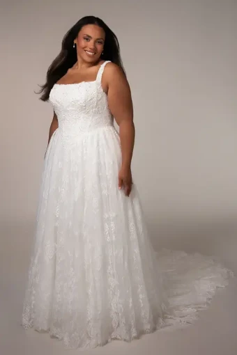 Stella York Style #SY8387 #2 Ivory/Linen thumbnail