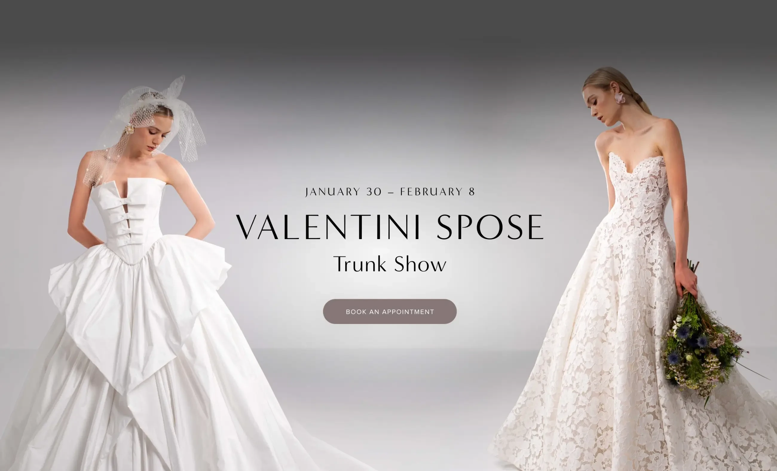 valentini spose trunk show