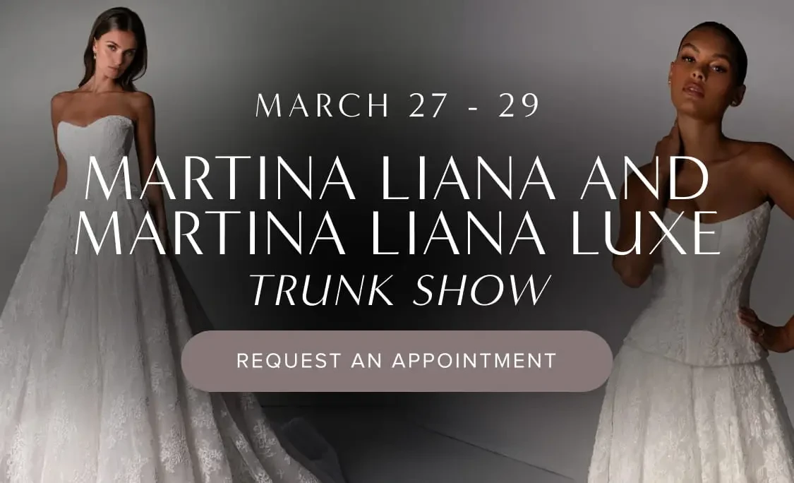 Martina Liana Trunk Show Banner for Mobile