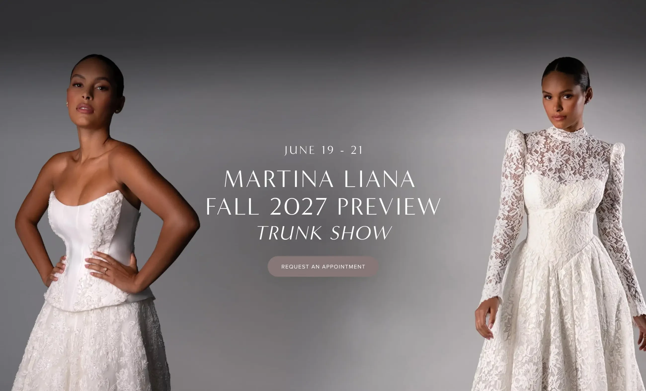 Martina Liana fall 2027 preview trunk show