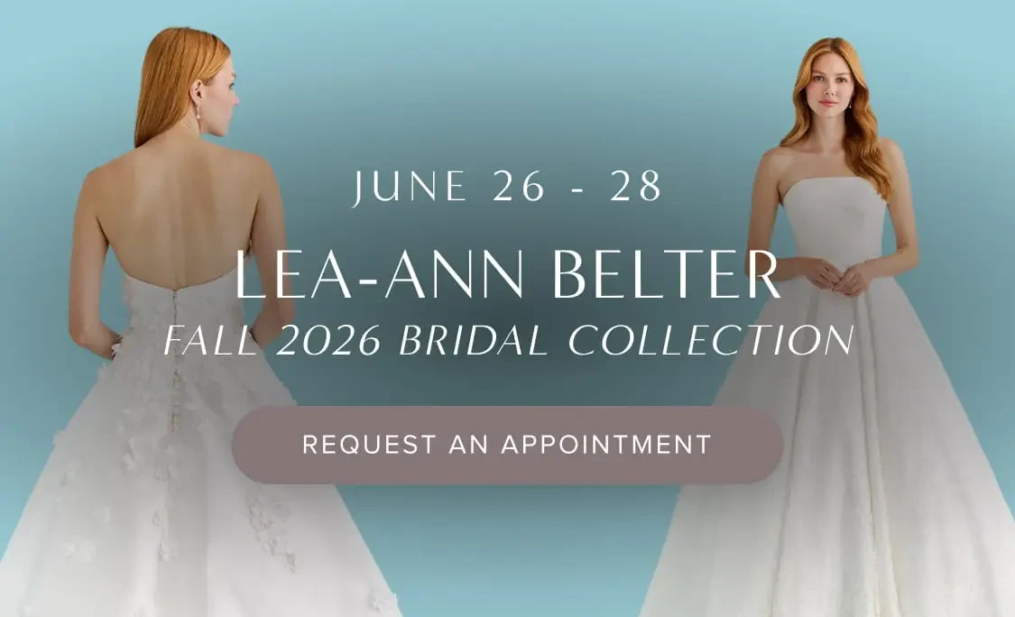 lea-ann belter fall 2026 bridal collection