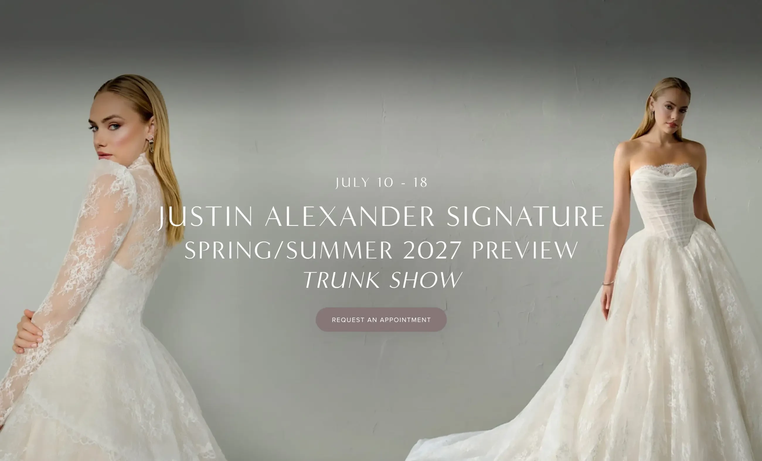 justin alexander signature trusnk show