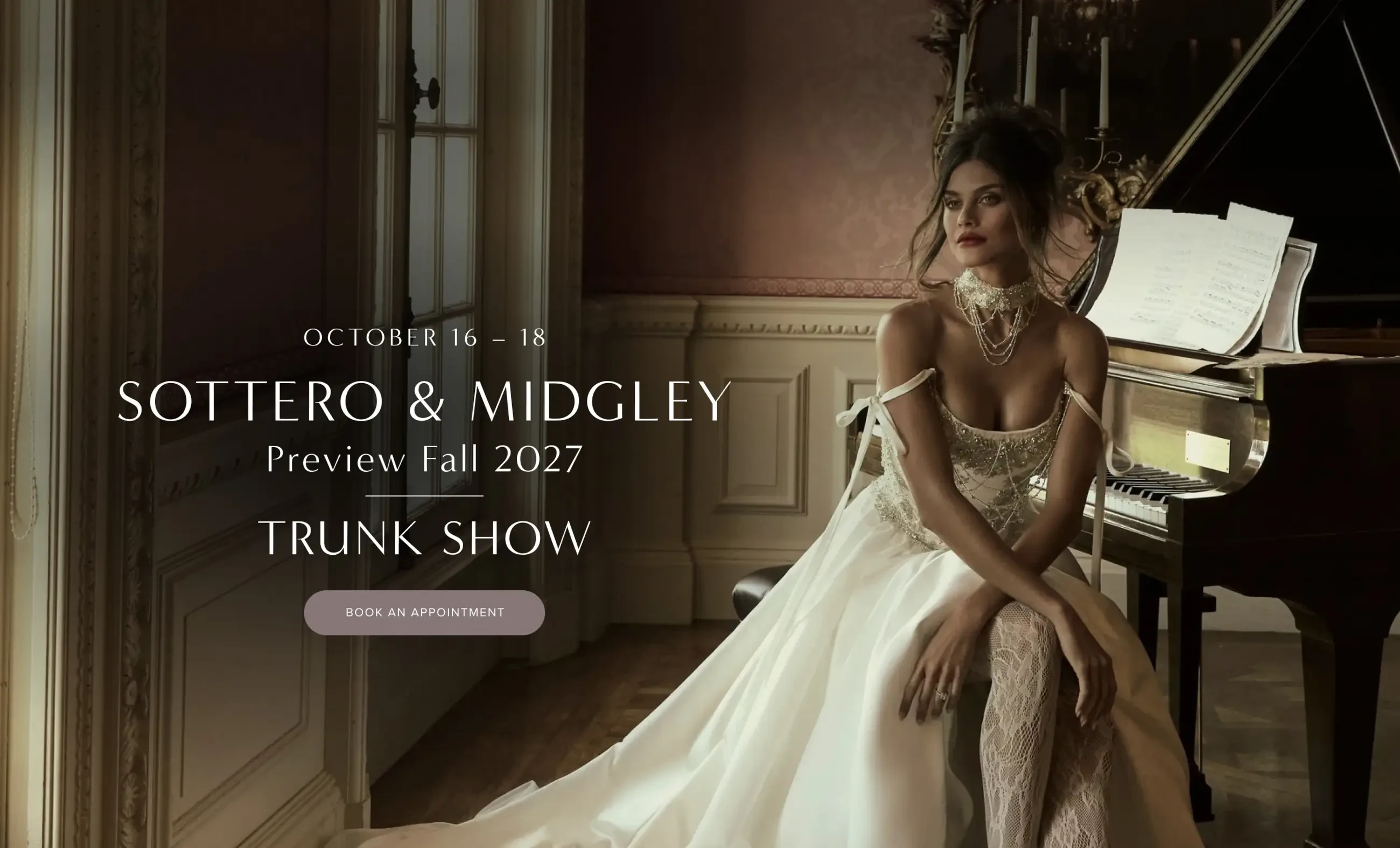 Sottero & Midgley Preview Fall 2027 Trunk Show