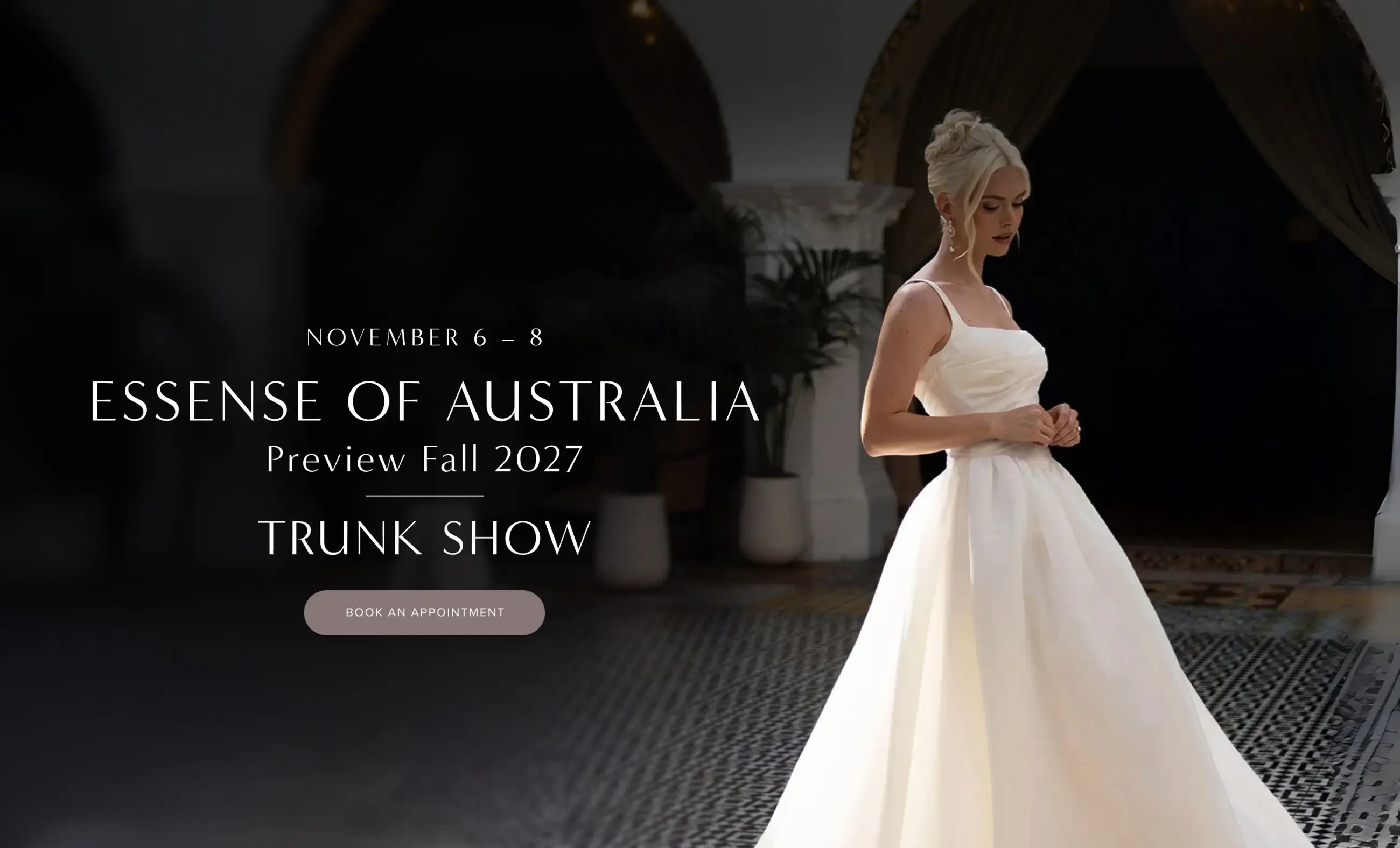 Essense of Australia Preview Fall 2027 Trunk Show