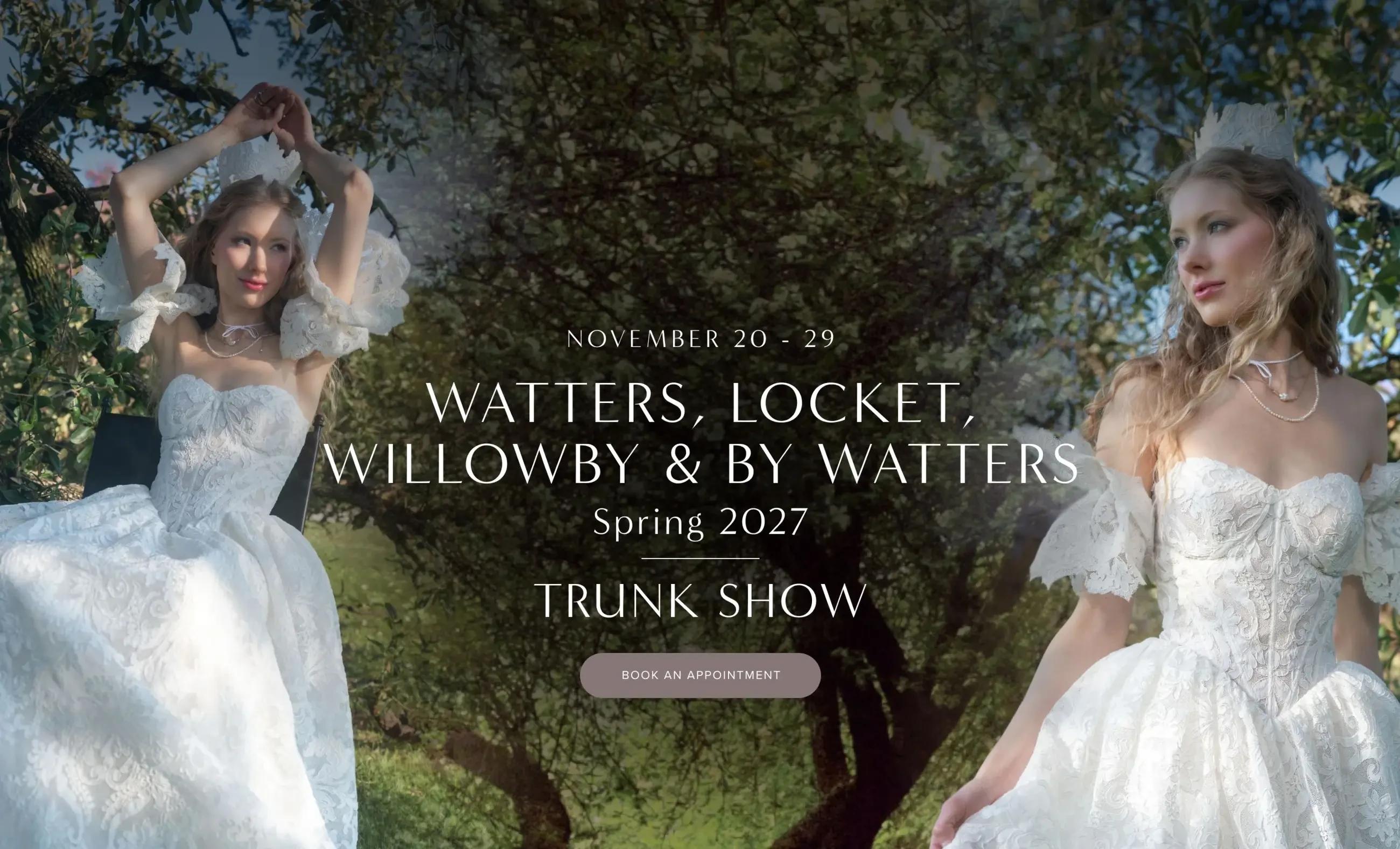 Watters, Locket, Willowby & By Watters Spring 2027 Trunk Show
