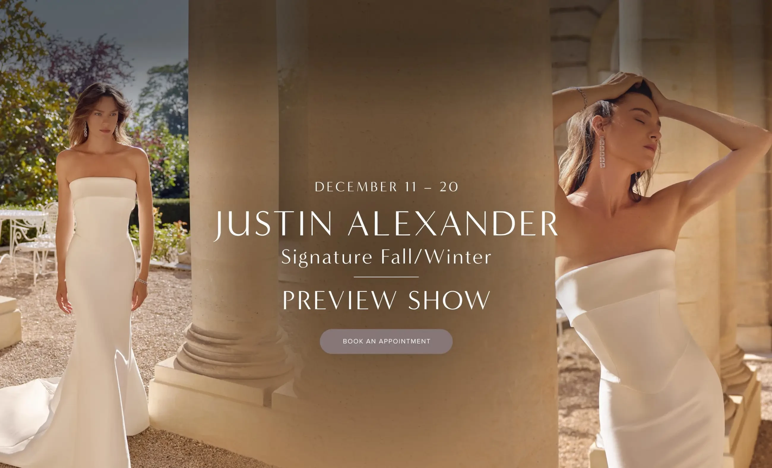 Justin Alexander Signature Fall/Winter Preview Show